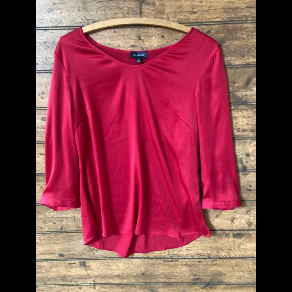Red blouse from The Limited, size M